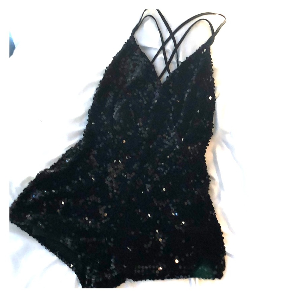 Cute black jumper shorts / used 1once